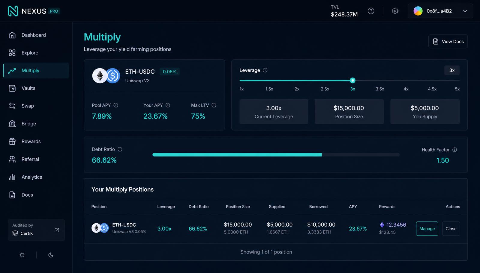 Leveraged yield farming with Alpha Homora V2, explained